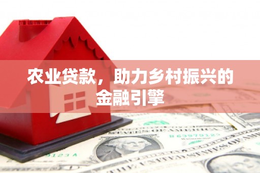泰山农业贷款，助力乡村振兴的金融引擎