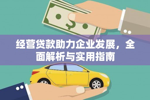 泰山经营贷款助力企业发展，全面解析与实用指南