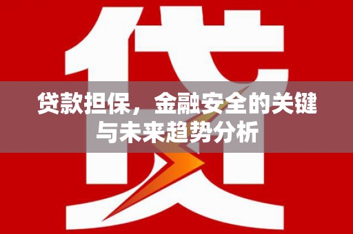 泰山贷款担保，金融安全的关键与未来趋势分析