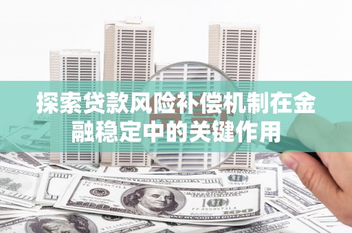 泰山探索贷款风险补偿机制在金融稳定中的关键作用