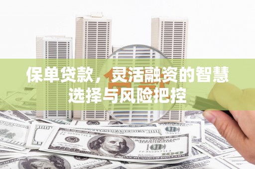 泰山保单贷款，灵活融资的智慧选择与风险把控