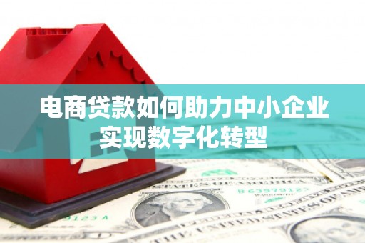 泰山电商贷款如何助力中小企业实现数字化转型