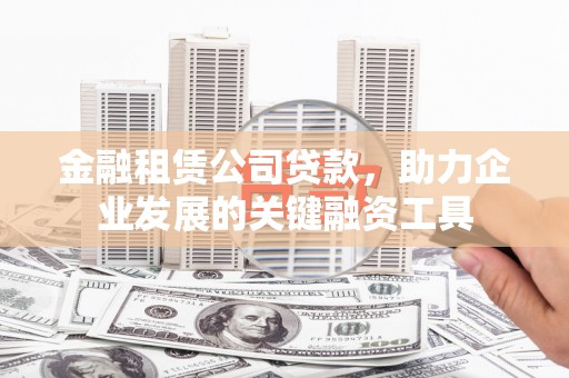 泰山金融租赁公司贷款，助力企业发展的关键融资工具