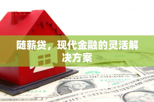 泰山随薪贷，现代金融的灵活解决方案