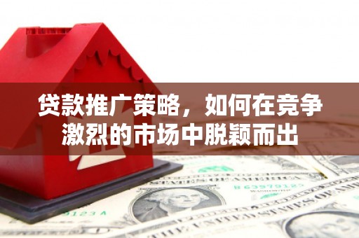 泰山贷款推广策略，如何在竞争激烈的市场中脱颖而出