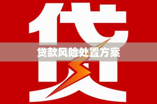 泰山贷款风险处置方案