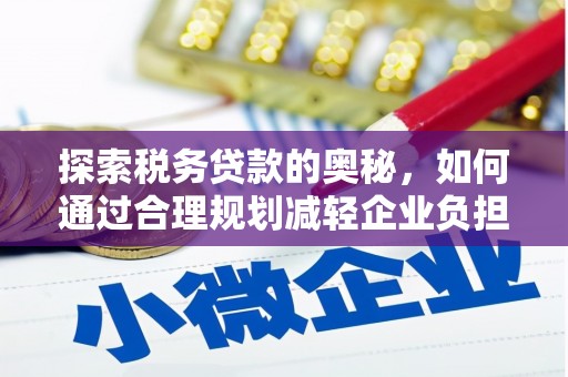 泰山探索税务贷款的奥秘，如何通过合理规划减轻企业负担