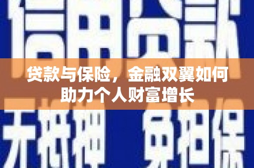 泰山贷款与保险，金融双翼如何助力个人财富增长