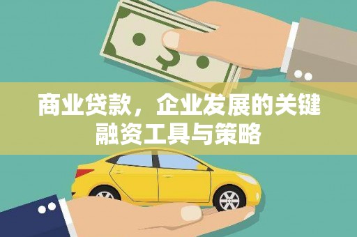 泰山商业贷款，企业发展的关键融资工具与策略