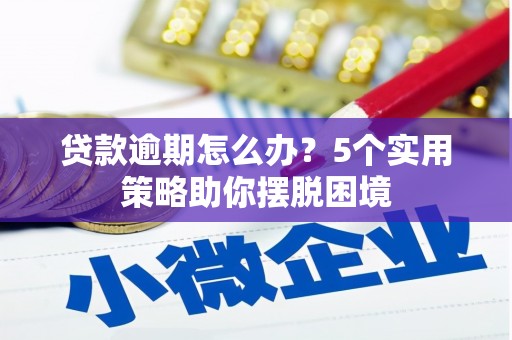 泰山贷款逾期怎么办？5个实用策略助你摆脱困境