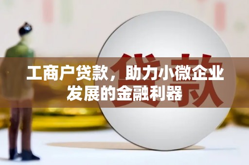 泰山工商户贷款，助力小微企业发展的金融利器