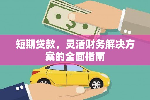 泰山短期贷款，灵活财务解决方案的全面指南