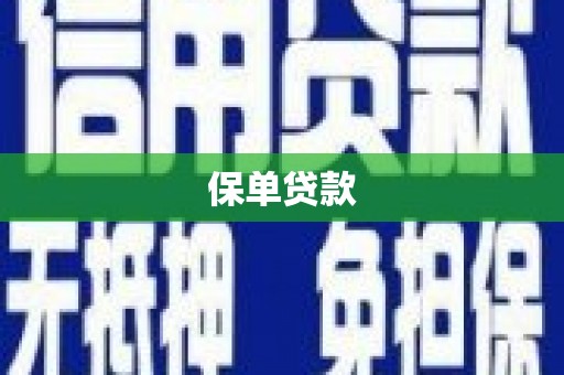 泰山保单贷款