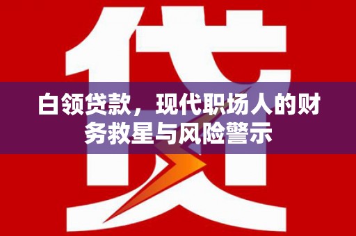 泰山白领贷款，现代职场人的财务救星与风险警示
