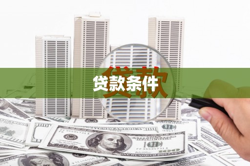 泰山贷款条件