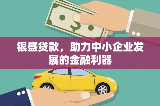 泰山银盛贷款，助力中小企业发展的金融利器