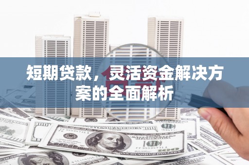 泰山短期贷款，灵活资金解决方案的全面解析