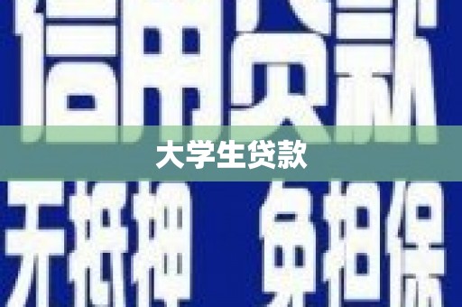 泰山大学生贷款
