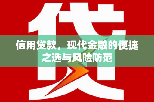 泰山信用贷款，现代金融的便捷之选与风险防范