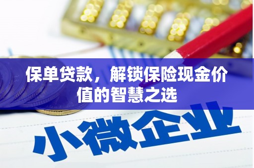 泰山保单贷款，解锁保险现金价值的智慧之选
