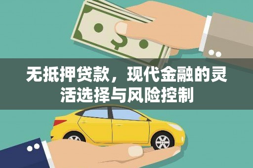 泰山无抵押贷款，现代金融的灵活选择与风险控制