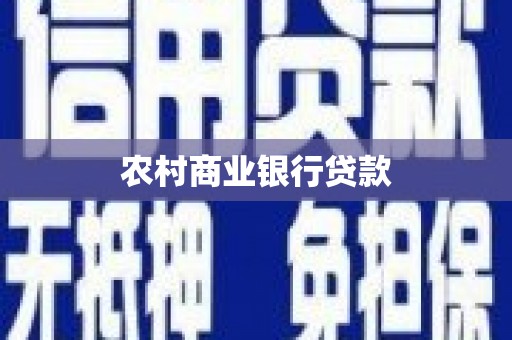 泰山农村商业银行贷款