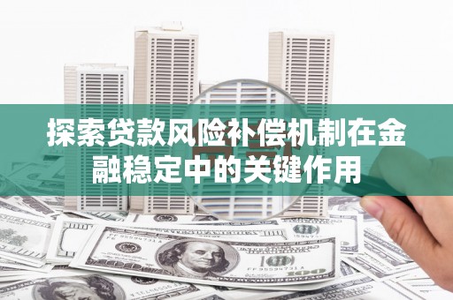 泰山探索贷款风险补偿机制在金融稳定中的关键作用