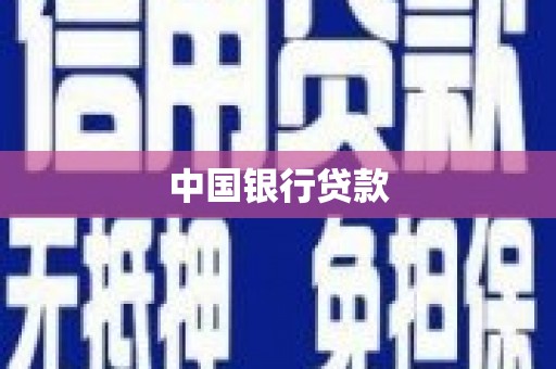 泰山中国银行贷款