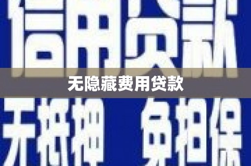 泰山无隐藏费用贷款
