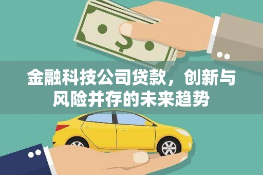 泰山金融科技公司贷款，创新与风险并存的未来趋势