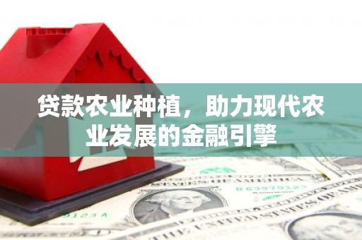 泰山贷款农业种植，助力现代农业发展的金融引擎