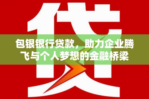 泰山包银银行贷款，助力企业腾飞与个人梦想的金融桥梁