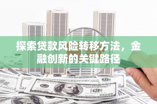 泰山探索贷款风险转移方法，金融创新的关键路径