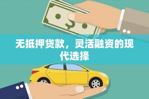 泰山无抵押贷款，灵活融资的现代选择