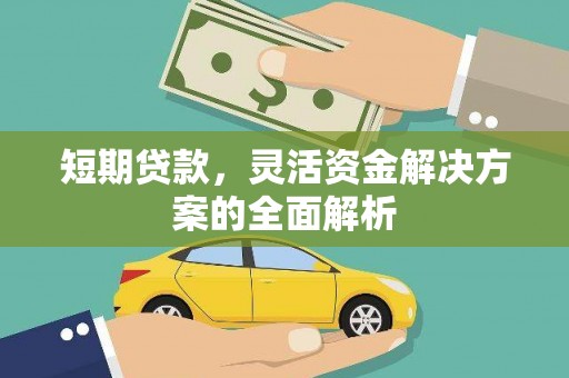 泰山短期贷款，灵活资金解决方案的全面解析