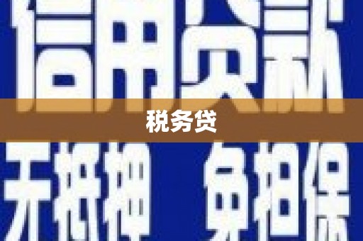 泰山税务贷